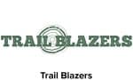 Trail Blazers logo with tree rings